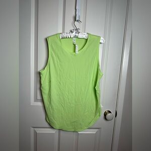 Lululemon Athletica Light Green Tank Top
